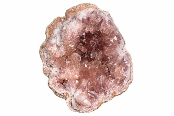 Sparkly Pink Amethyst Geode - Argentina #263057